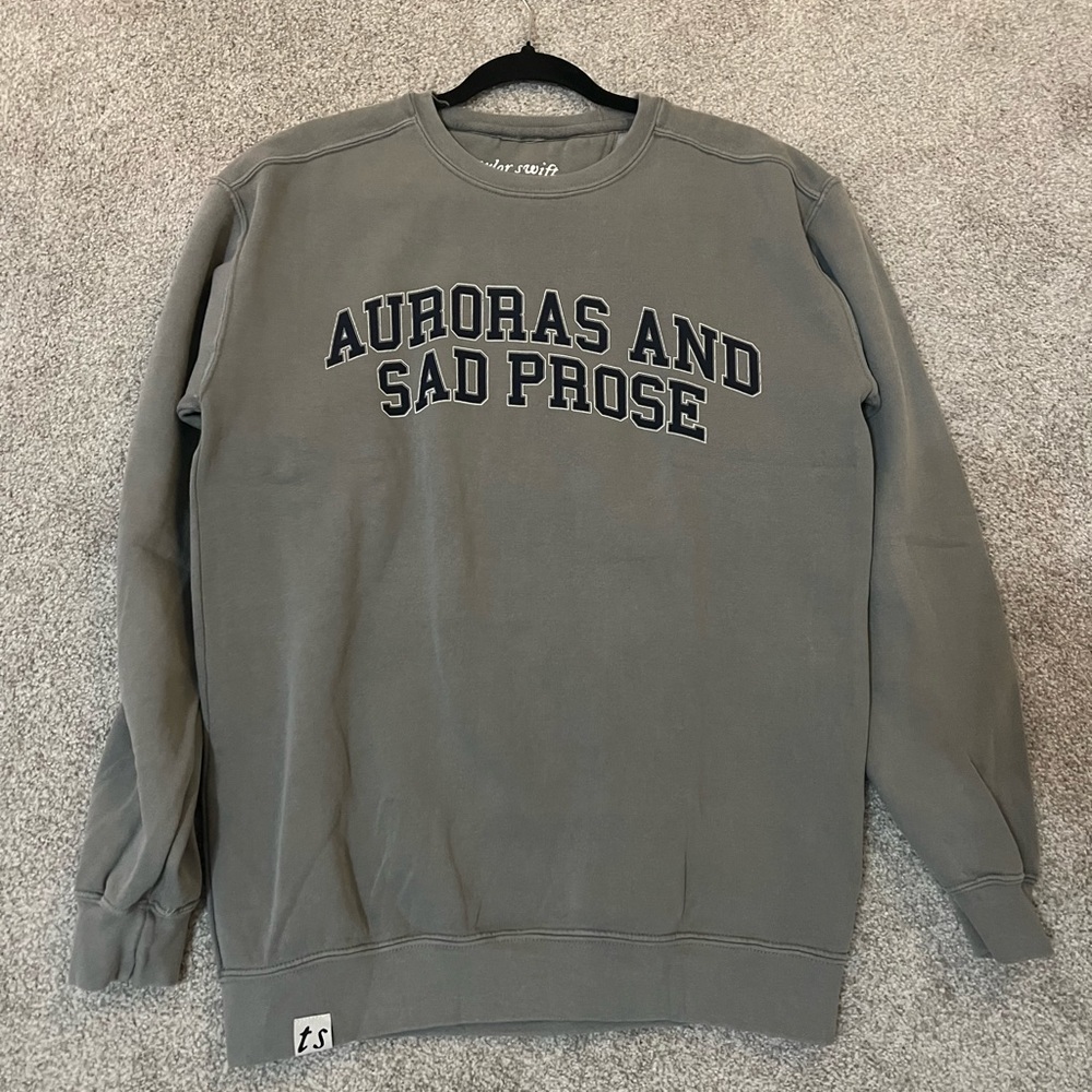 Taylor Swift Auroras and Sad Prose sweatshirt sold out